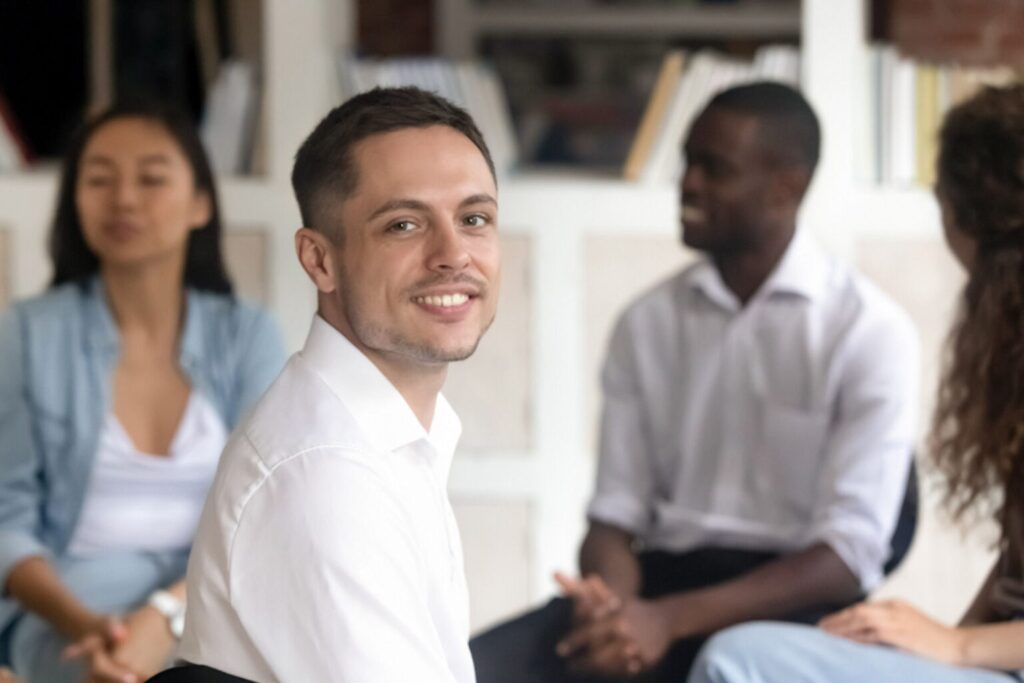 group of patients on therapy