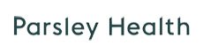 p-health Parsley Health logo with dark green text on transparent background.