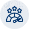 BBB-Ratings Solid blue square.